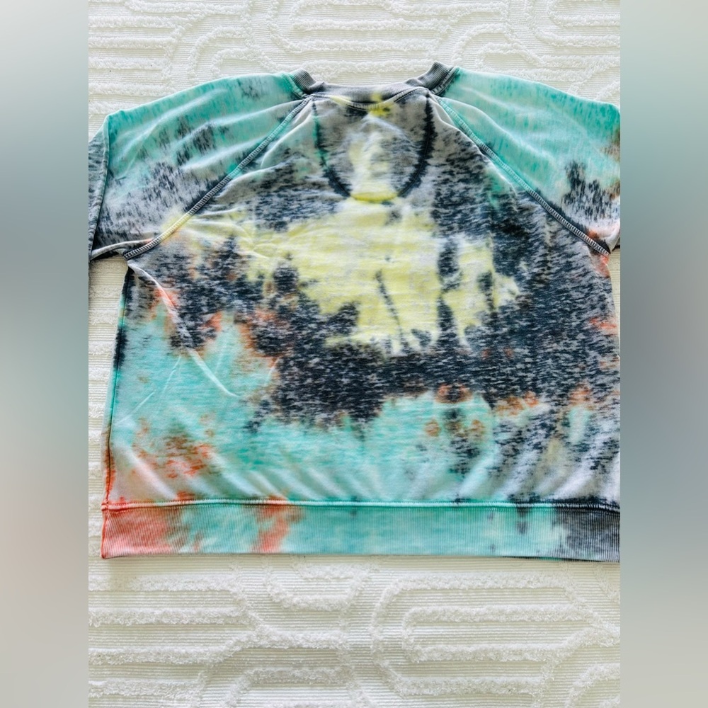*RECYCLED KARMA Essentials Fall Tie Dye Sweatshirt Small NWOT RK-24 - Picture 10 of 10
